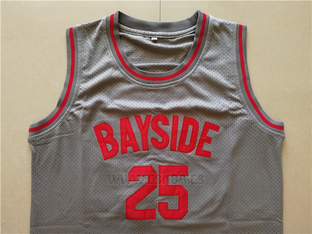 Camiseta Pelicula Bayside Marcus Morris #25 Gris
